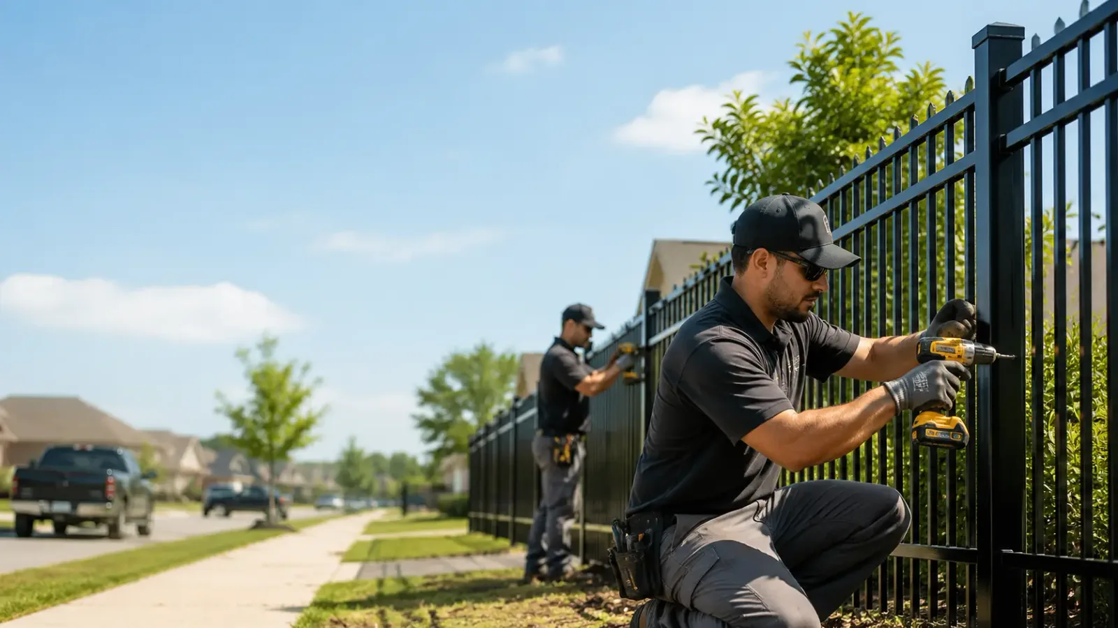 Metal Fence Installation in Plainfield, PA